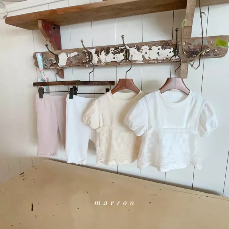Marron Kid - Korean Children Fashion - #childofig - Summer Daily Leggings - 8