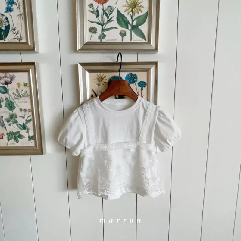 Marron Kid - Korean Children Fashion - #childofig - Barbie Tee