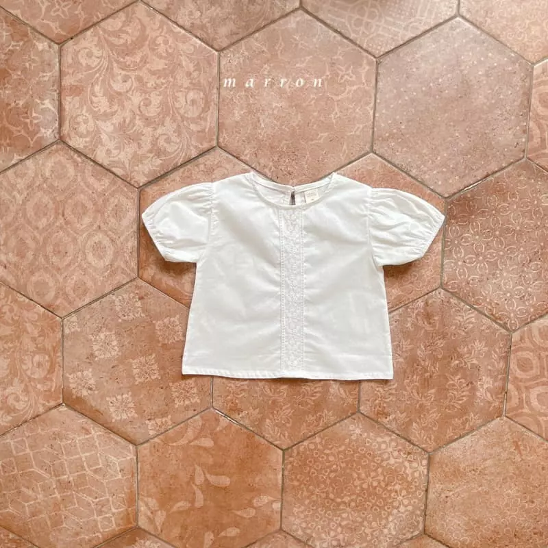 Marron Kid - Korean Children Fashion - #childrensboutique - Angel Blouse - 6