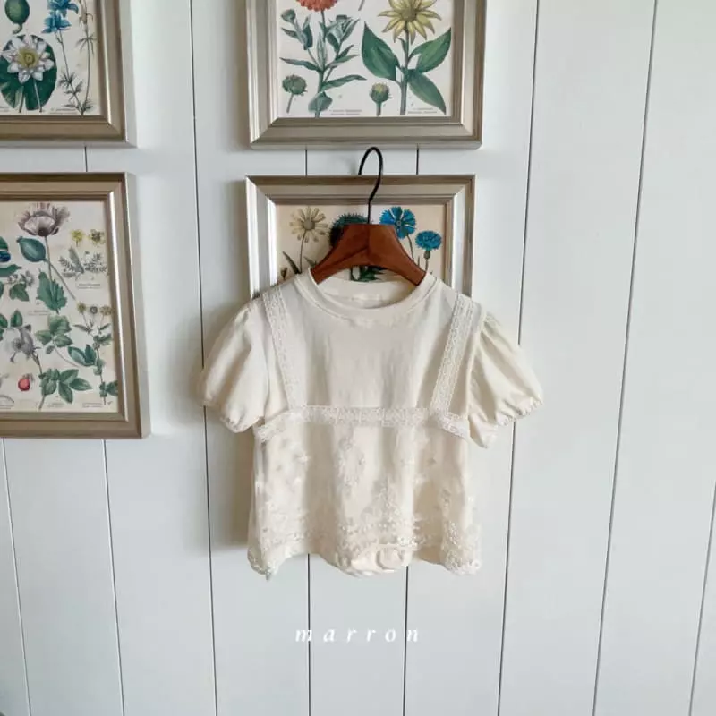 Marron Kid - Korean Children Fashion - #childrensboutique - Barbie Tee - 2