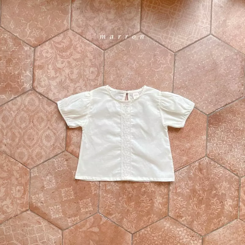 Marron Kid - Korean Children Fashion - #designkidswear - Angel Blouse - 7