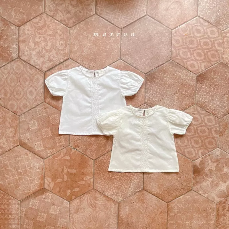 Marron Kid - Korean Children Fashion - #discoveringself - Angel Blouse - 8