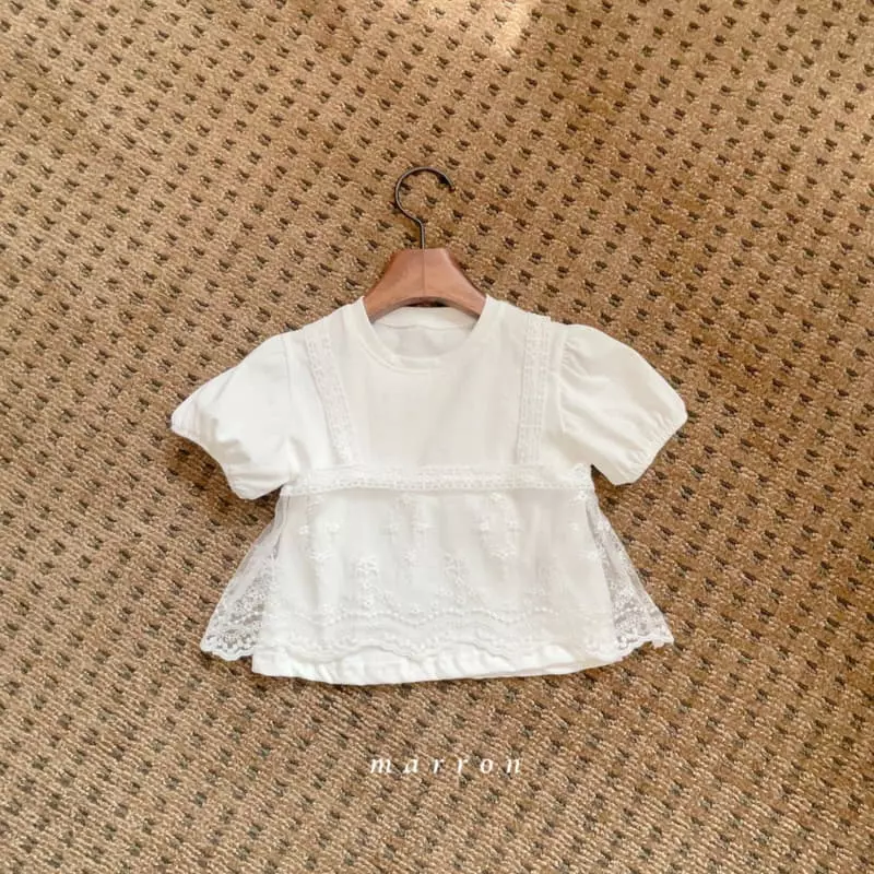 Marron Kid - Korean Children Fashion - #fashionkids - Barbie Tee - 5