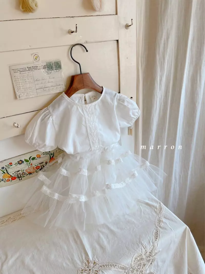 Marron Kid - Korean Children Fashion - #kidsstore - Angel Blouse - 11