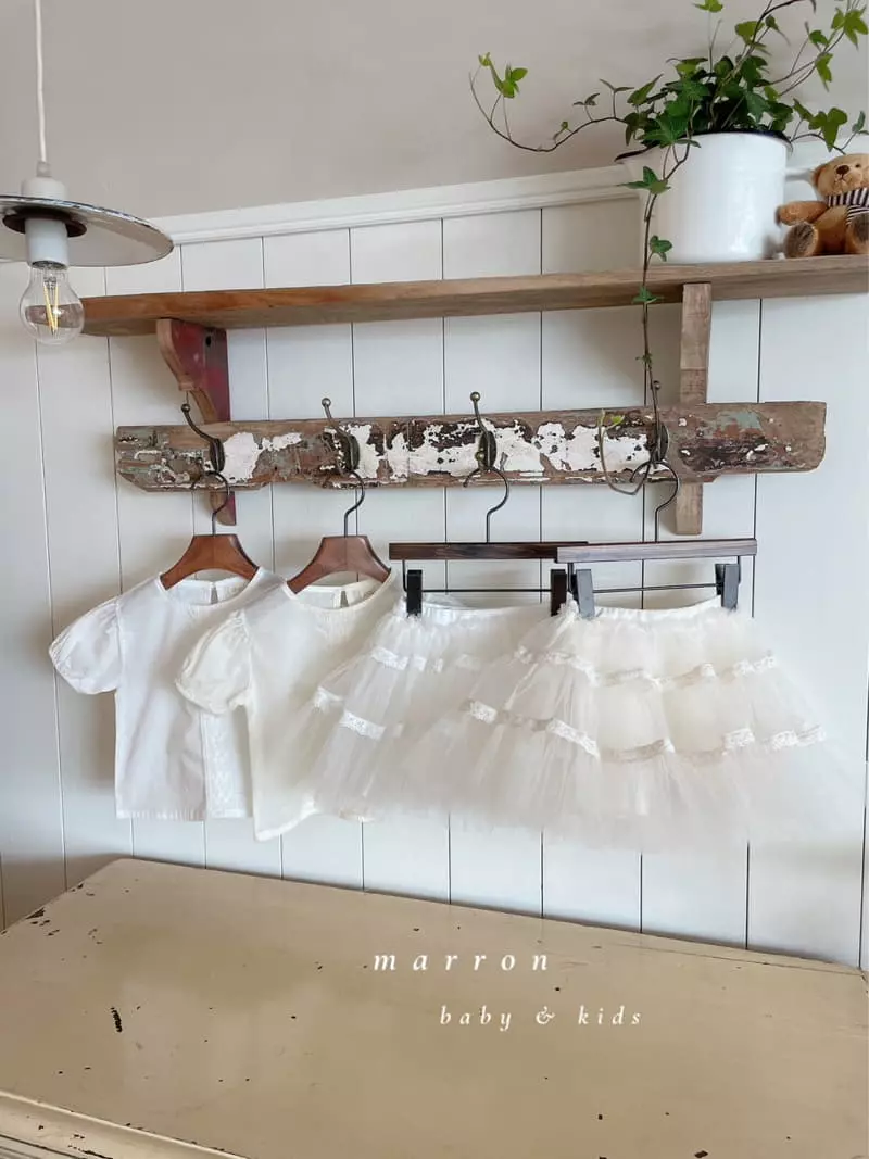 Marron Kid - Korean Children Fashion - #kidzfashiontrend - Angel Blouse - 12