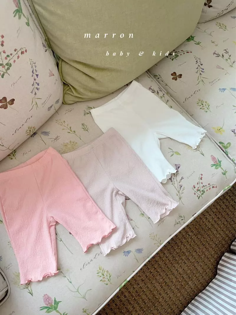 Marron Kid - Korean Children Fashion - #littlefashionista - Summer Daily Leggings