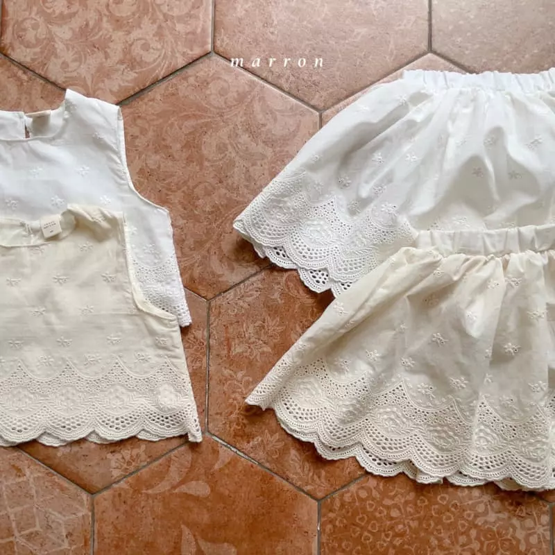 Marron Kid - Korean Children Fashion - #magicofchildhood - Madelen Top Bottom Set - 8