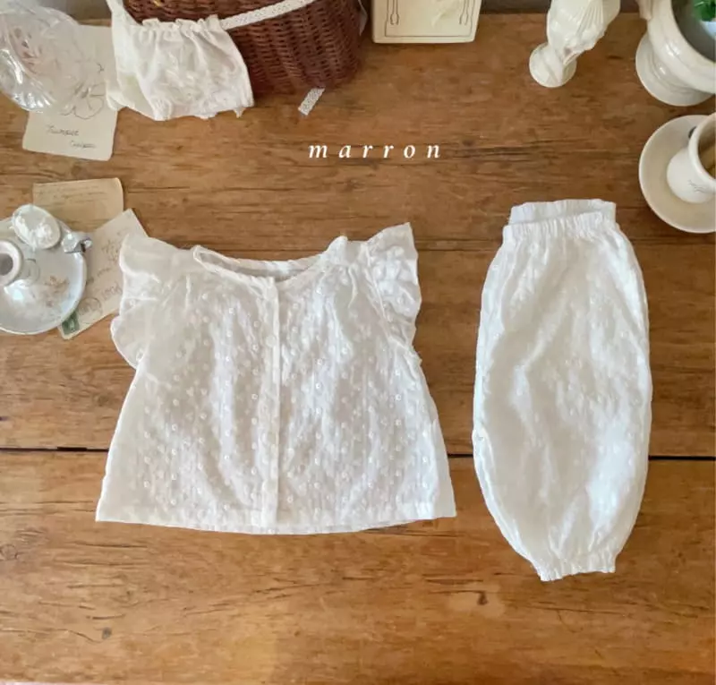 Marron Kid - Korean Children Fashion - #magicofchildhood - Candy Blouse - 6
