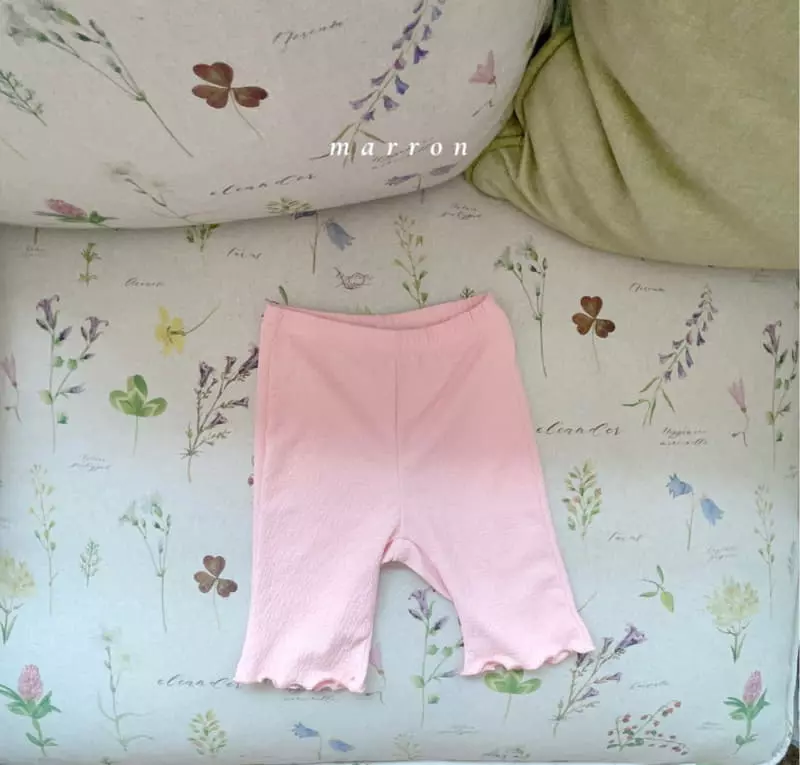 Marron Kid - Korean Children Fashion - #minifashionista - Summer Daily Leggings - 3