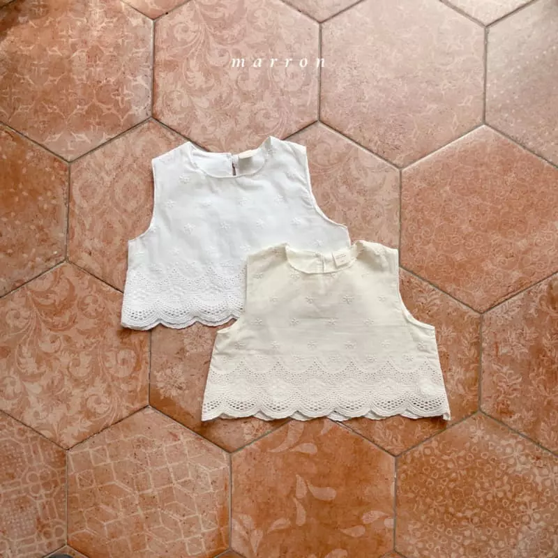 Marron Kid - Korean Children Fashion - #minifashionista - Madelen Top Bottom Set - 9