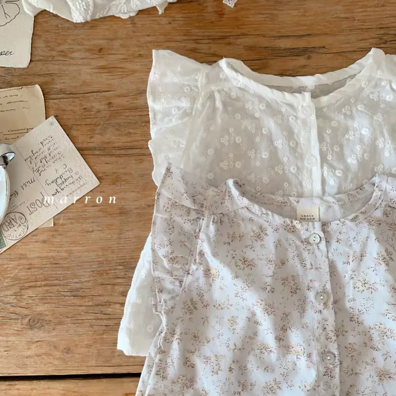 Marron Kid - Korean Children Fashion - #minifashionista - Candy Blouse - 7