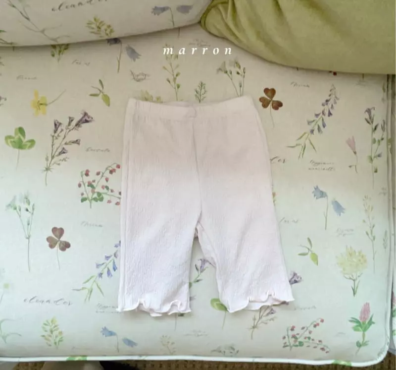 Marron Kid - Korean Children Fashion - #minifashionista - Summer Daily Leggings - 4