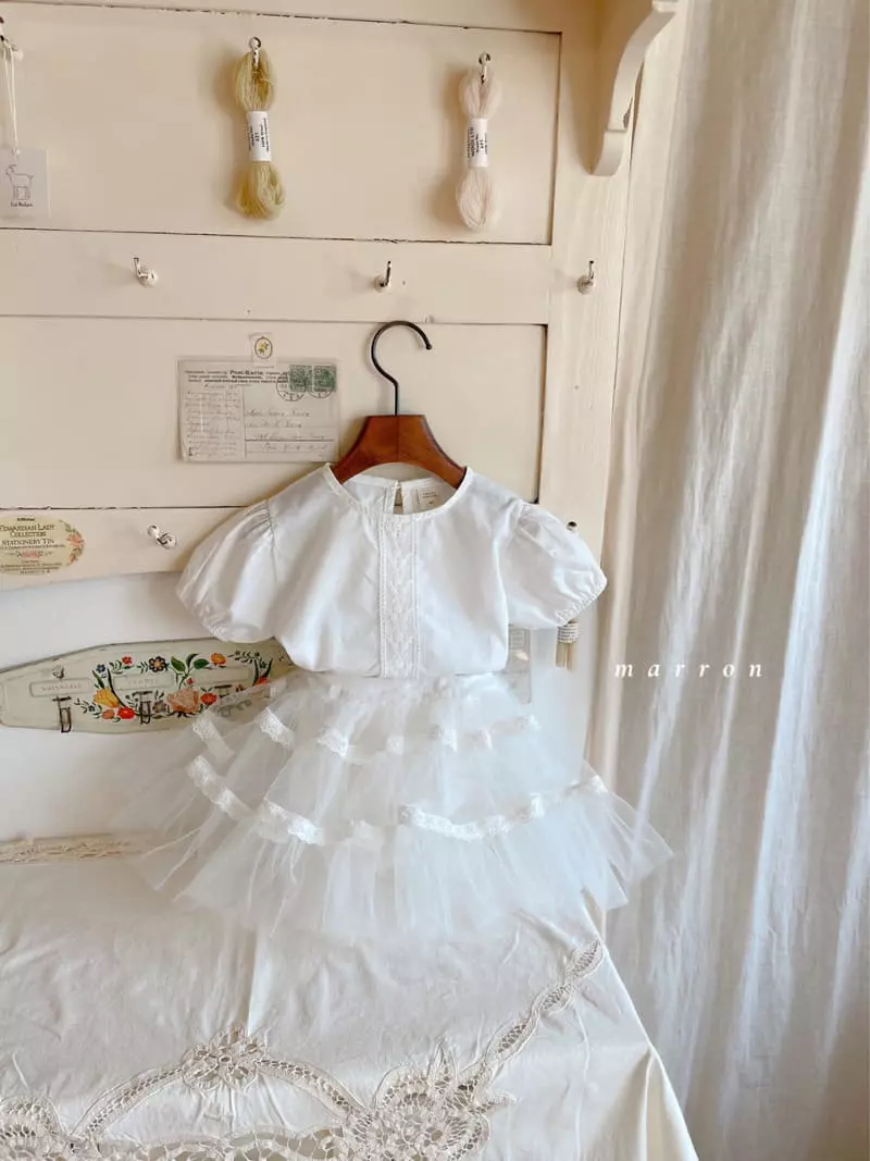 Marron Kid - Korean Children Fashion - #prettylittlegirls - Angel Skirt - 3