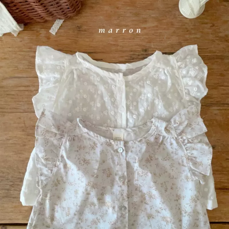 Marron Kid - Korean Children Fashion - #prettylittlegirls - Candy Blouse - 8