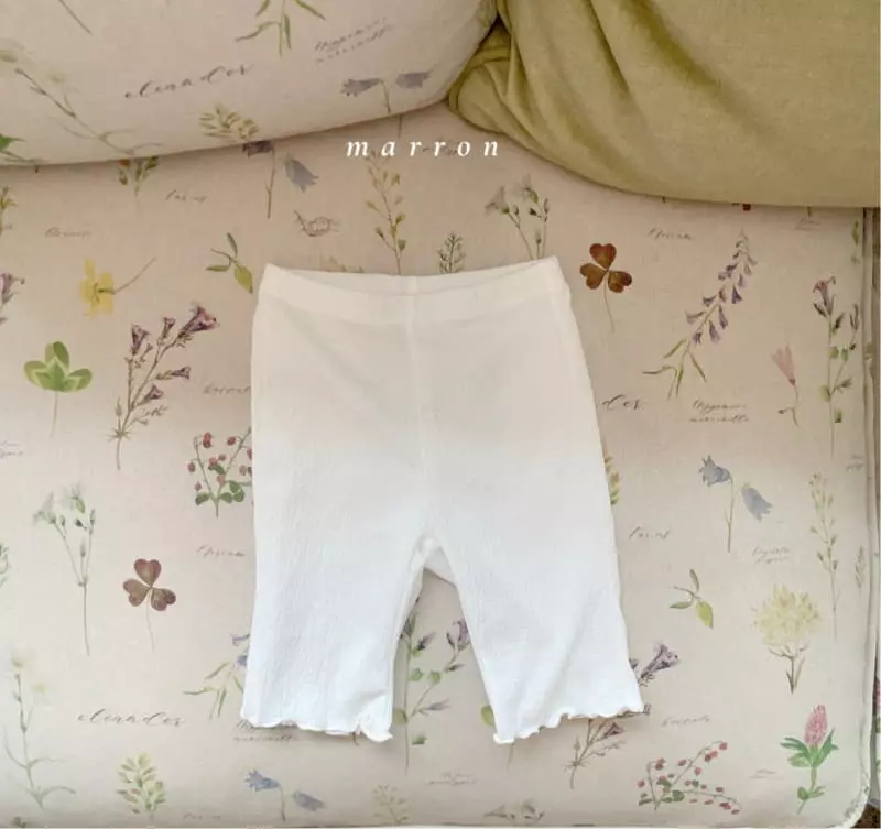 Marron Kid - Korean Children Fashion - #todddlerfashion - Summer Daily Leggings - 5