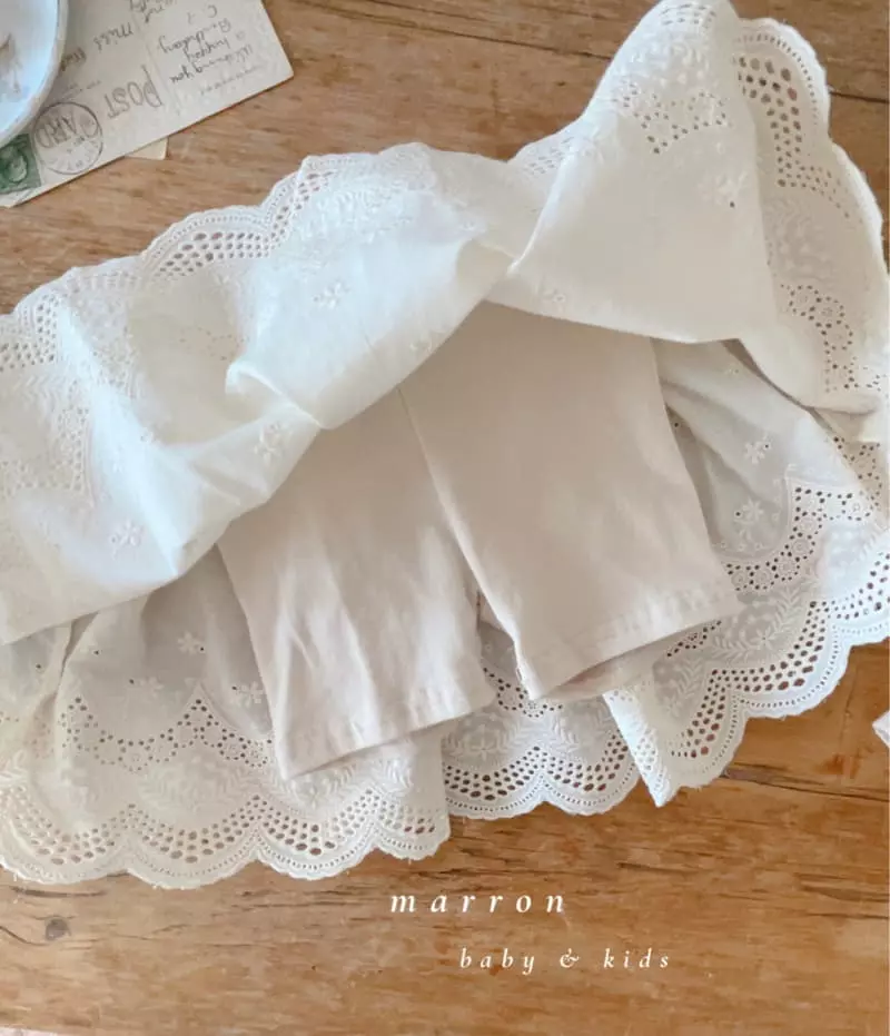Marron Kid - Korean Children Fashion - #todddlerfashion - Madelen Top Bottom Set - 11