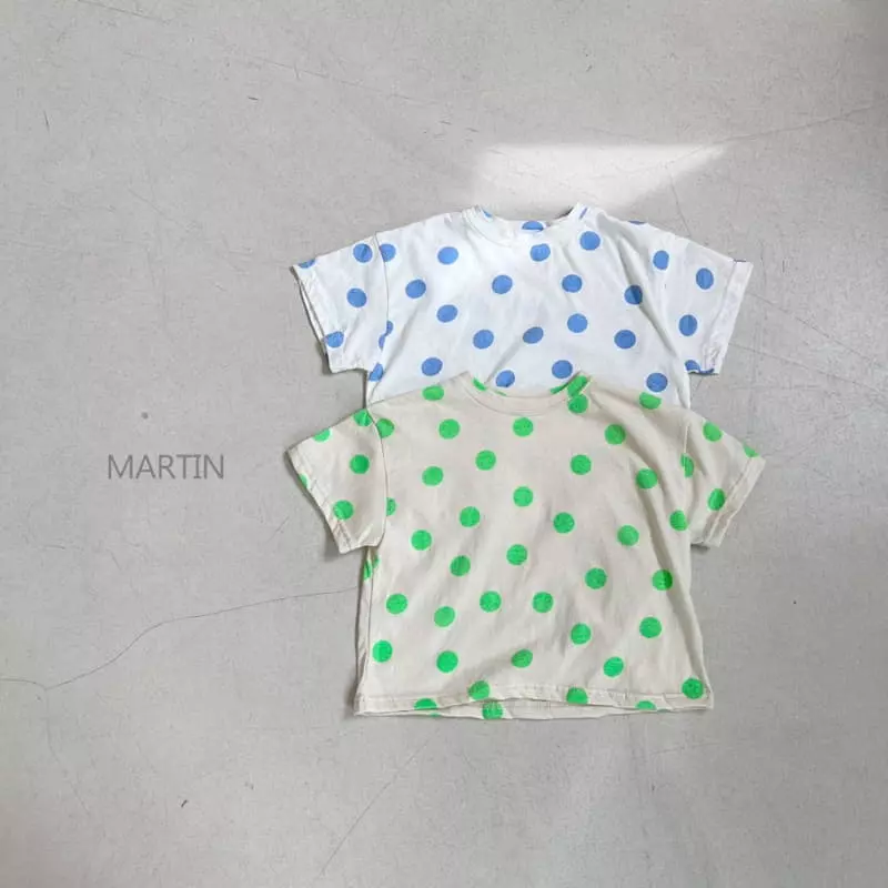 Martin - Korean Children Fashion - #Kfashion4kids - Holic Dot Tee - 12