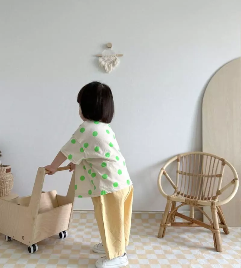 Martin - Korean Children Fashion - #discoveringself - Holic Dot Tee - 7