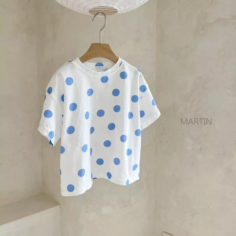 Martin - Korean Children Fashion - #kidsstore - Holic Dot Tee - 10