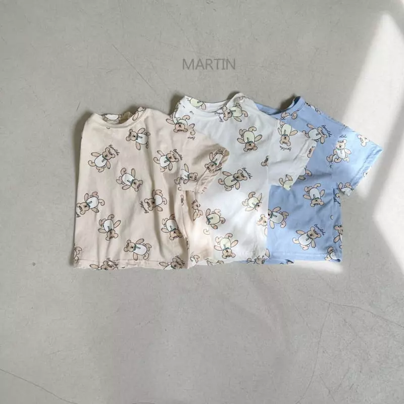 Martin - Korean Children Fashion - #kidzfashiontrend - Walking Bear Tee - 12