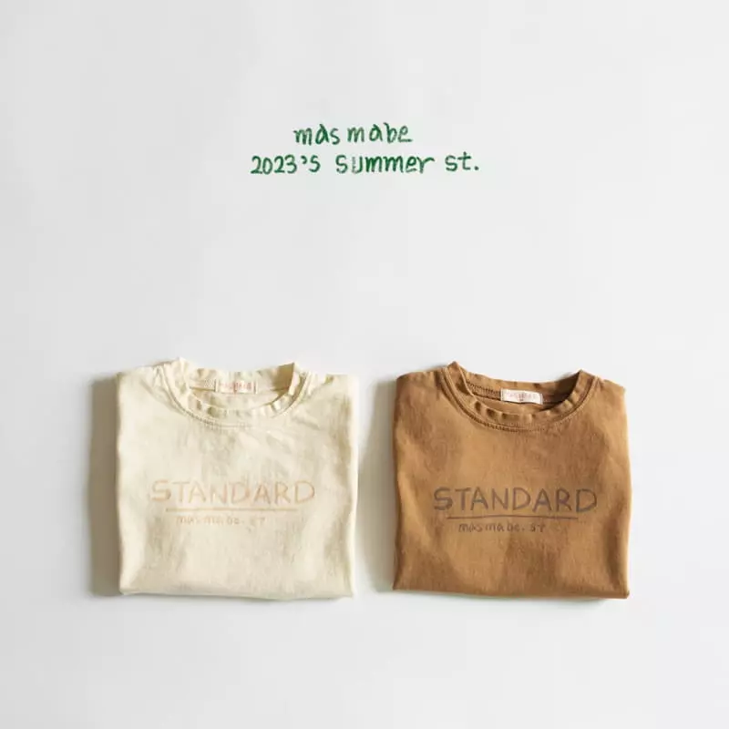 Masmabe - Korean Baby Fashion - #babygirlfashion - Standard Tee Bebe - 5