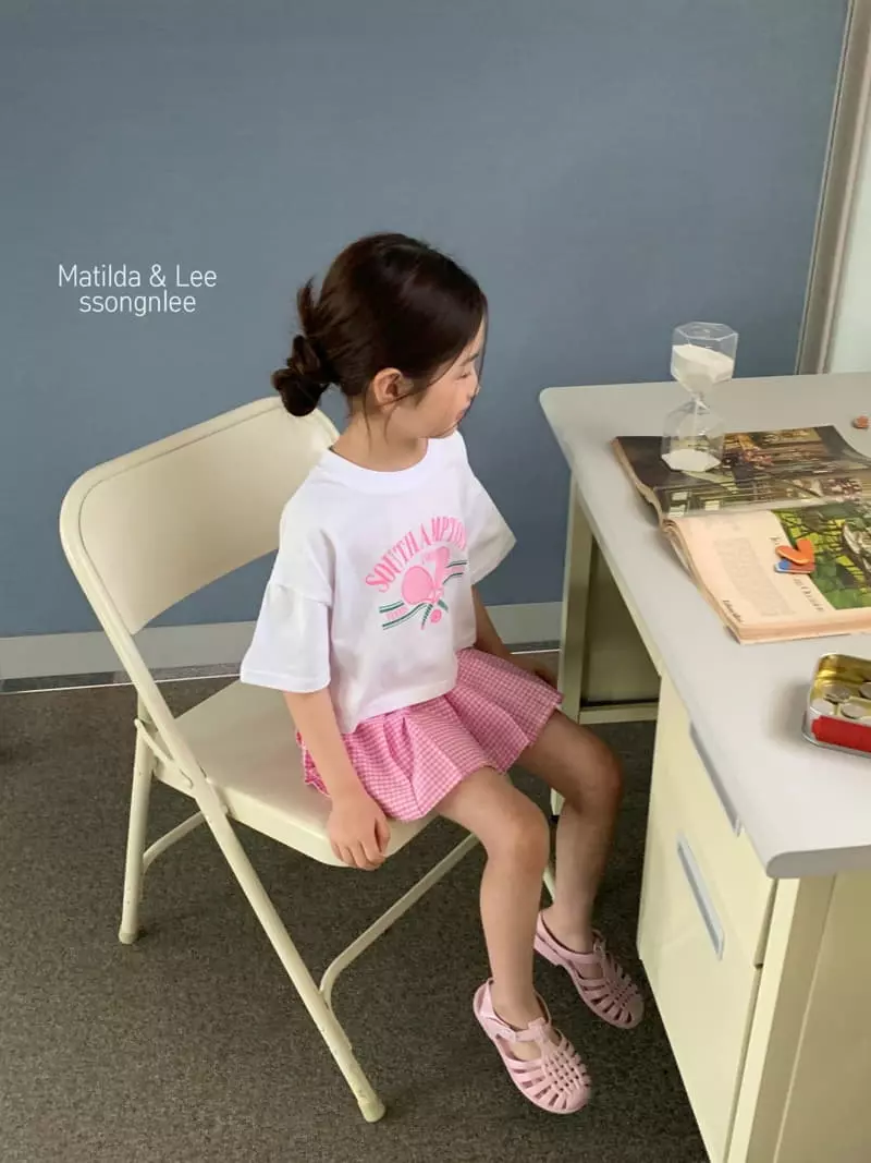 Matilda & Lee - Korean Children Fashion - #Kfashion4kids - 1982 Tennis Skirt Top Bottom Set