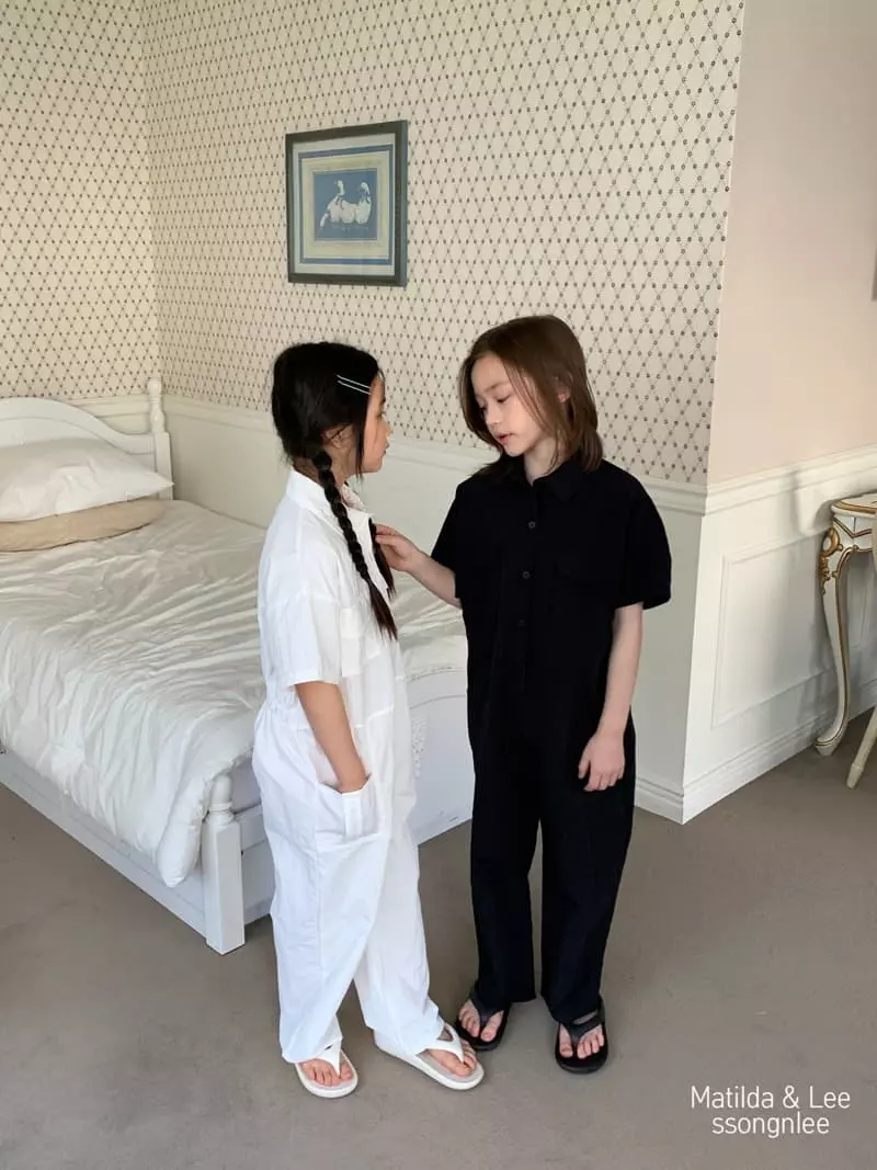 Matilda & Lee - Korean Children Fashion - #Kfashion4kids - Label Jumpsuit - 6
