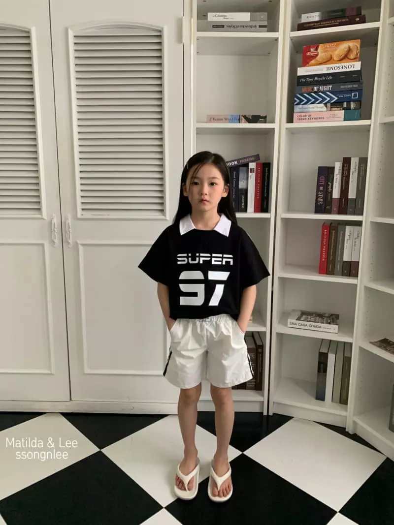 Matilda & Lee - Korean Children Fashion - #Kfashion4kids - 97 Collar Tee - 9