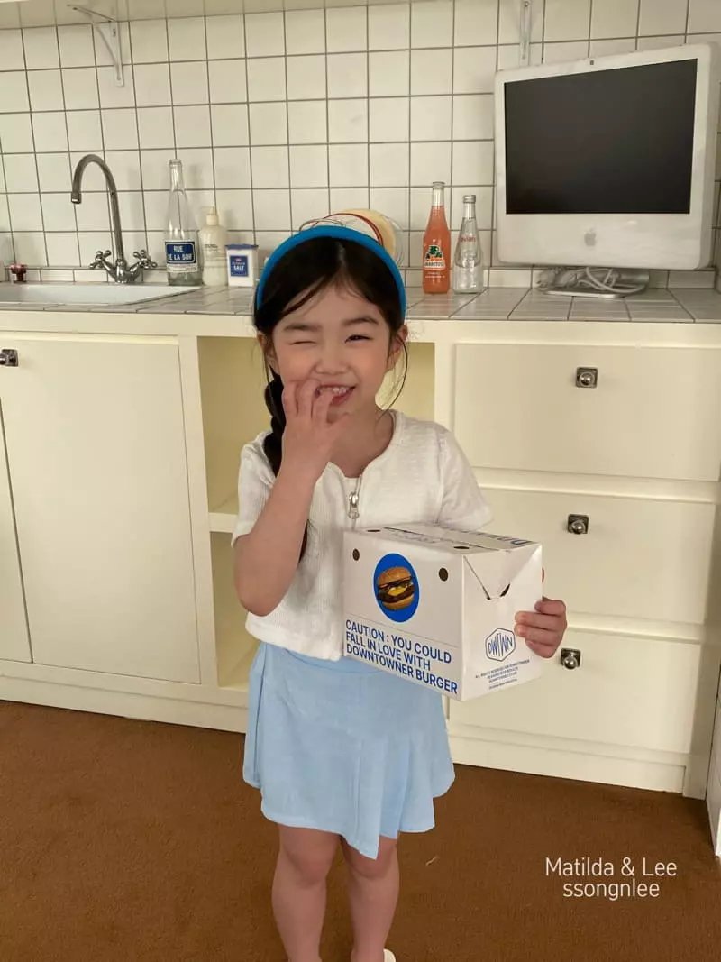Matilda & Lee - Korean Children Fashion - #childofig - Unbal Wrinkle Skirt - 3