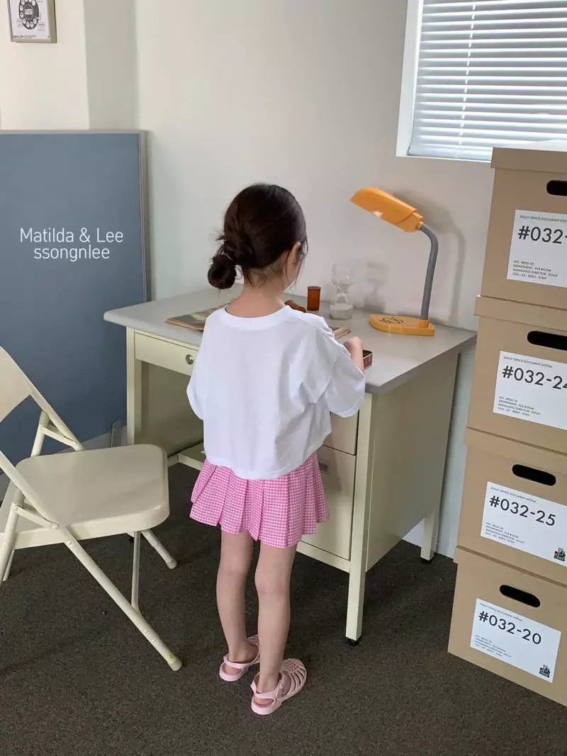 Matilda & Lee - Korean Children Fashion - #childofig - 1982 Tennis Skirt Top Bottom Set - 7