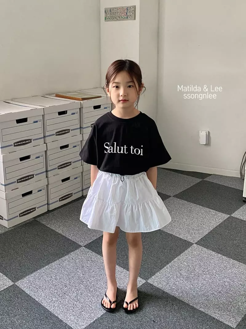Matilda & Lee - Korean Children Fashion - #childofig - String Skirt Pants - 2