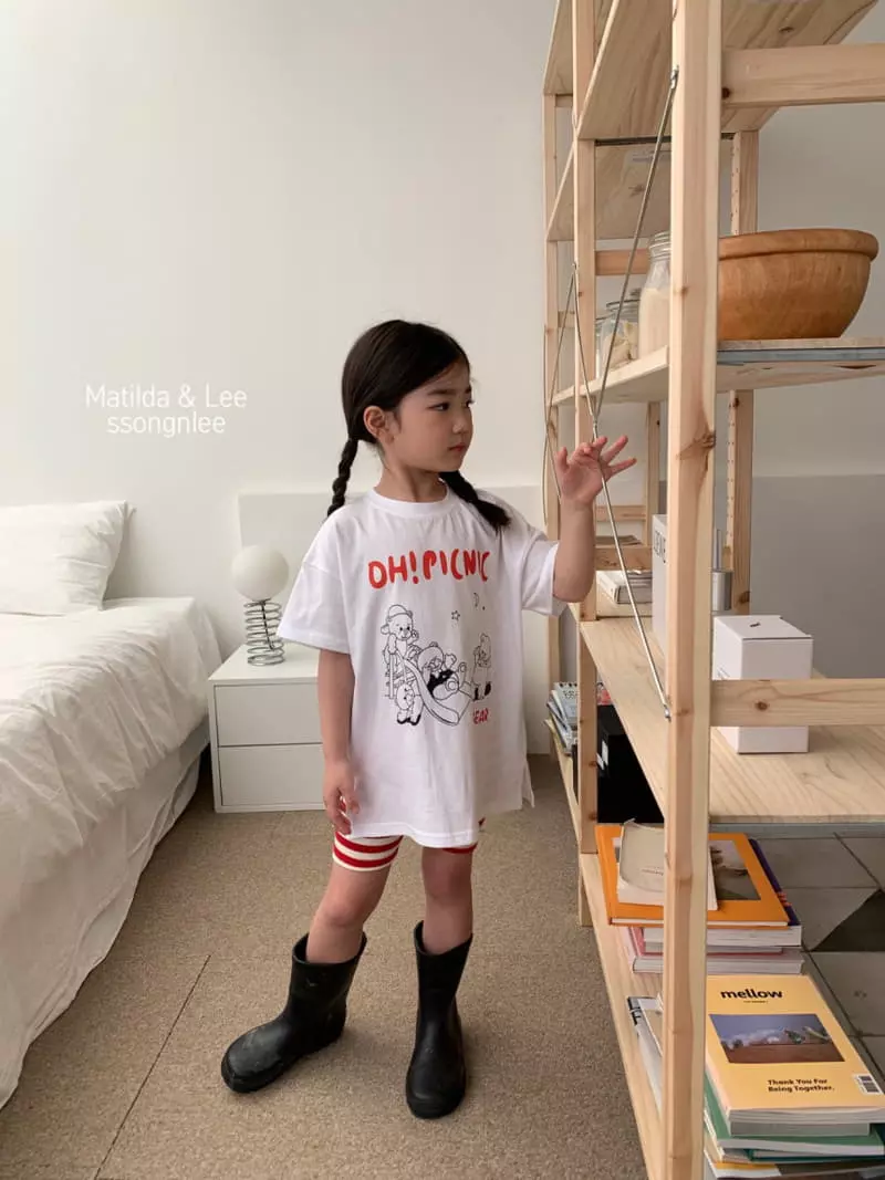 Matilda & Lee - Korean Children Fashion - #childrensboutique - Stripes Leggings - 10