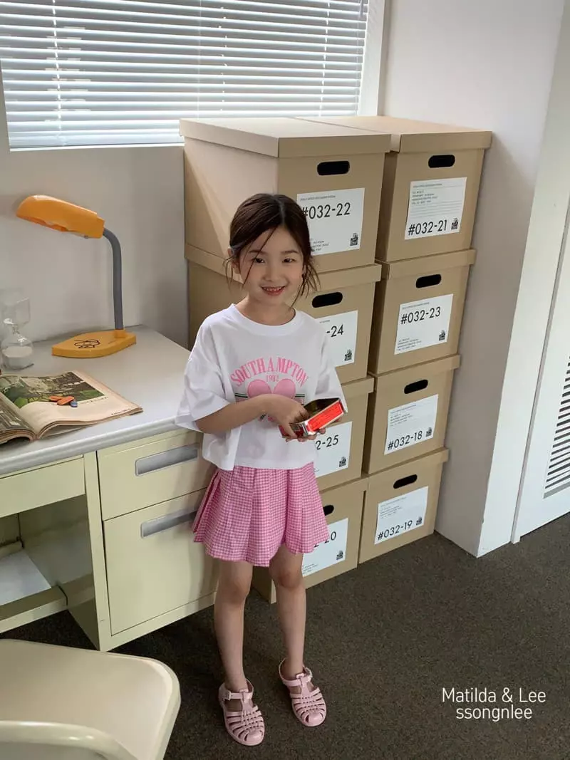 Matilda & Lee - Korean Children Fashion - #childrensboutique - 1982 Tennis Skirt Top Bottom Set - 8