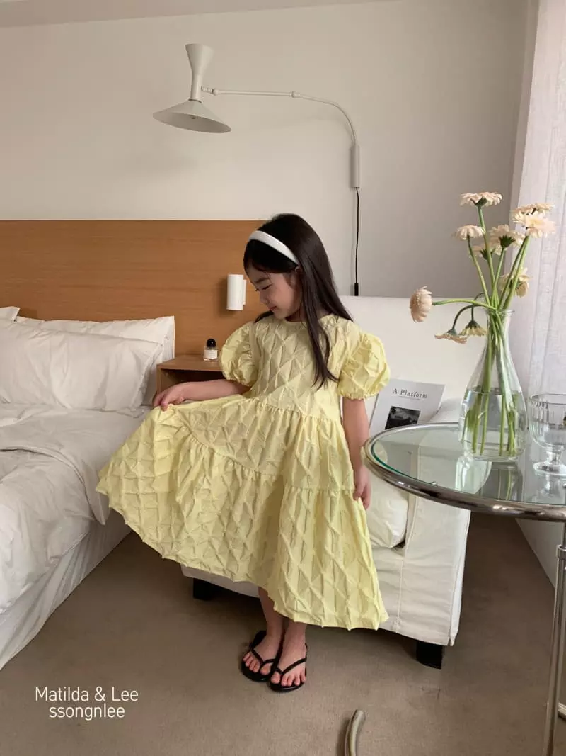 Matilda & Lee - Korean Children Fashion - #childrensboutique - Dia Long One-piece - 2