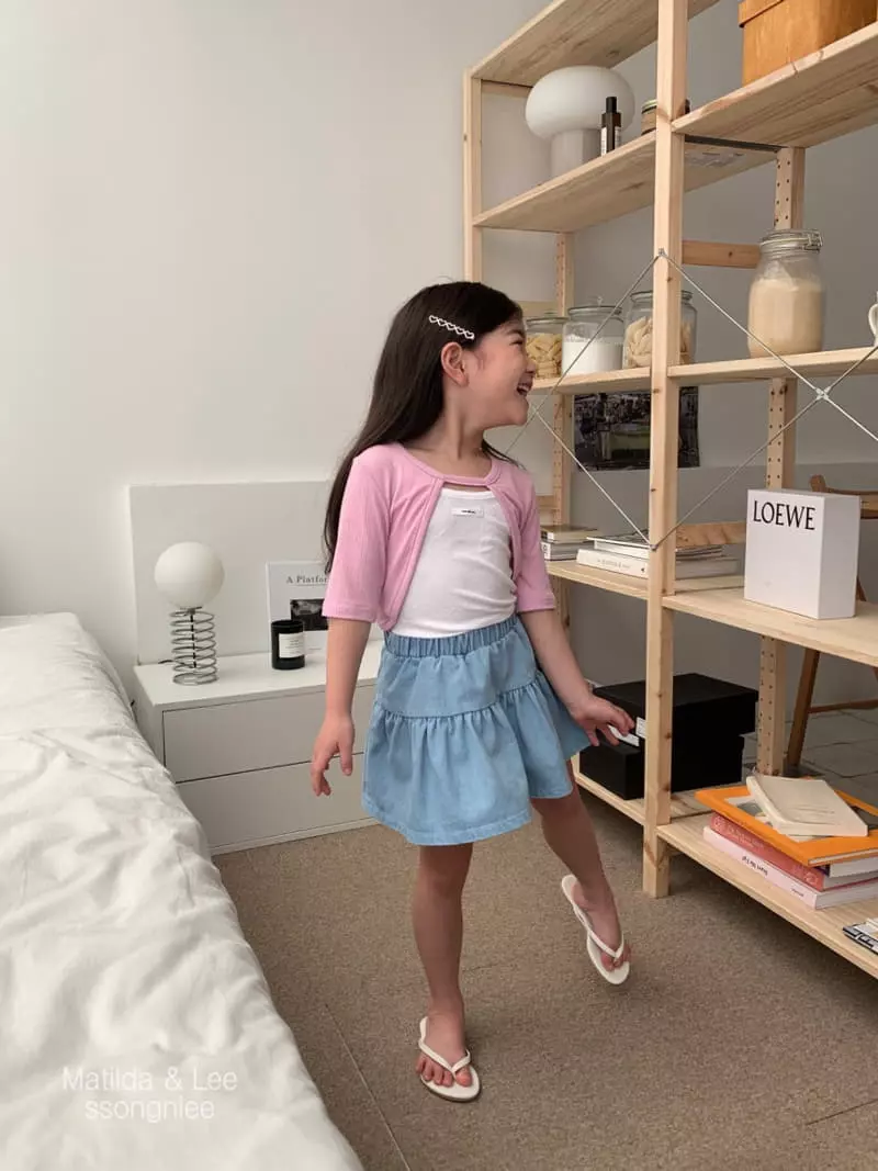 Matilda & Lee - Korean Children Fashion - #designkidswear - Label String Sleeveless - 8
