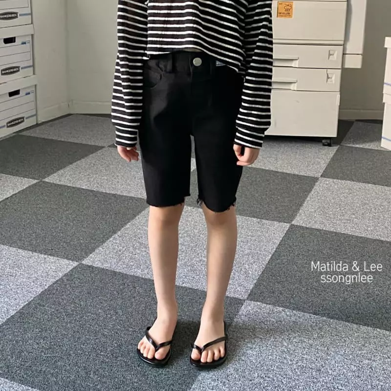 Matilda & Lee - Korean Children Fashion - #designkidswear - Label Shorts