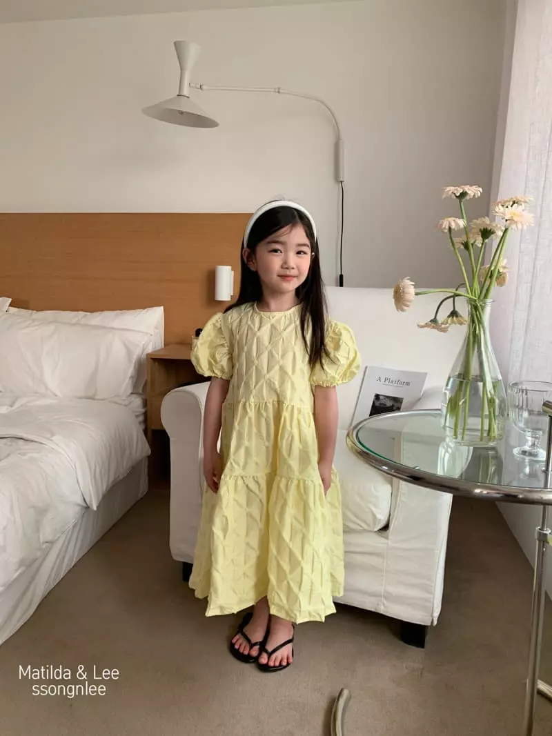 Matilda & Lee - Korean Children Fashion - #designkidswear - Dia Long One-piece - 3