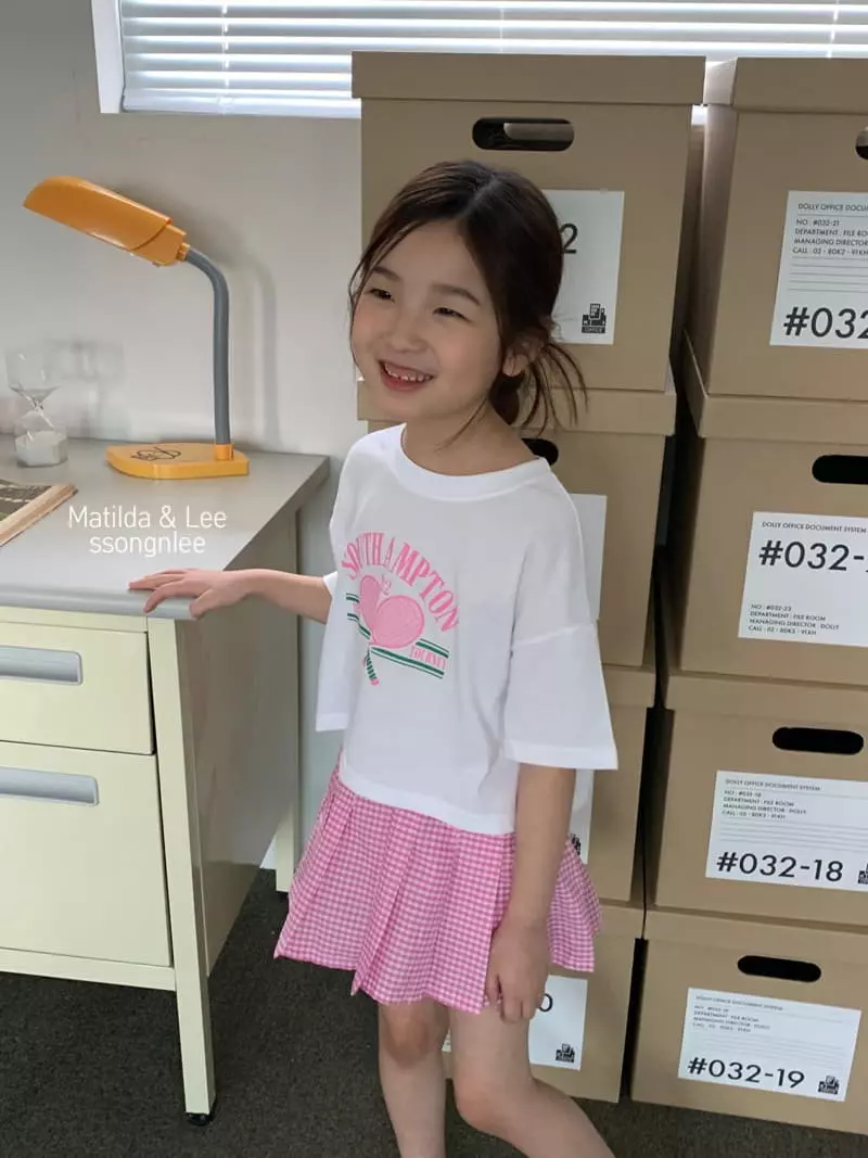 Matilda & Lee - Korean Children Fashion - #discoveringself - 1982 Tennis Skirt Top Bottom Set - 10
