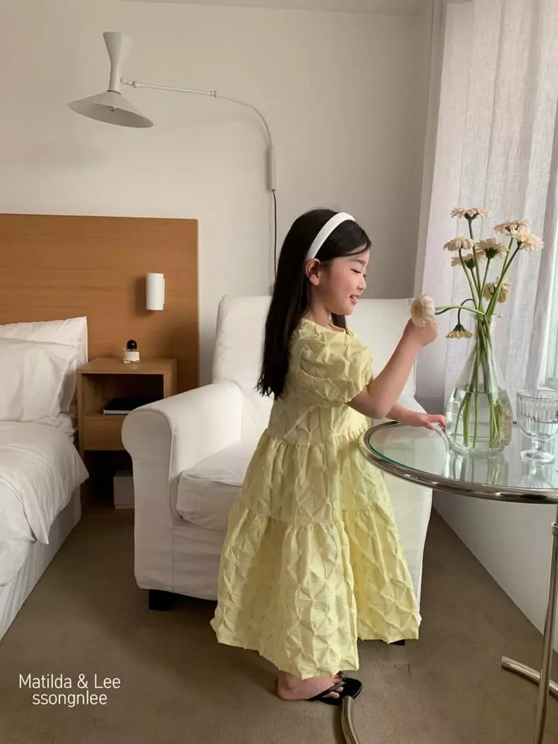 Matilda & Lee - Korean Children Fashion - #designkidswear - Dia Long One-piece - 4