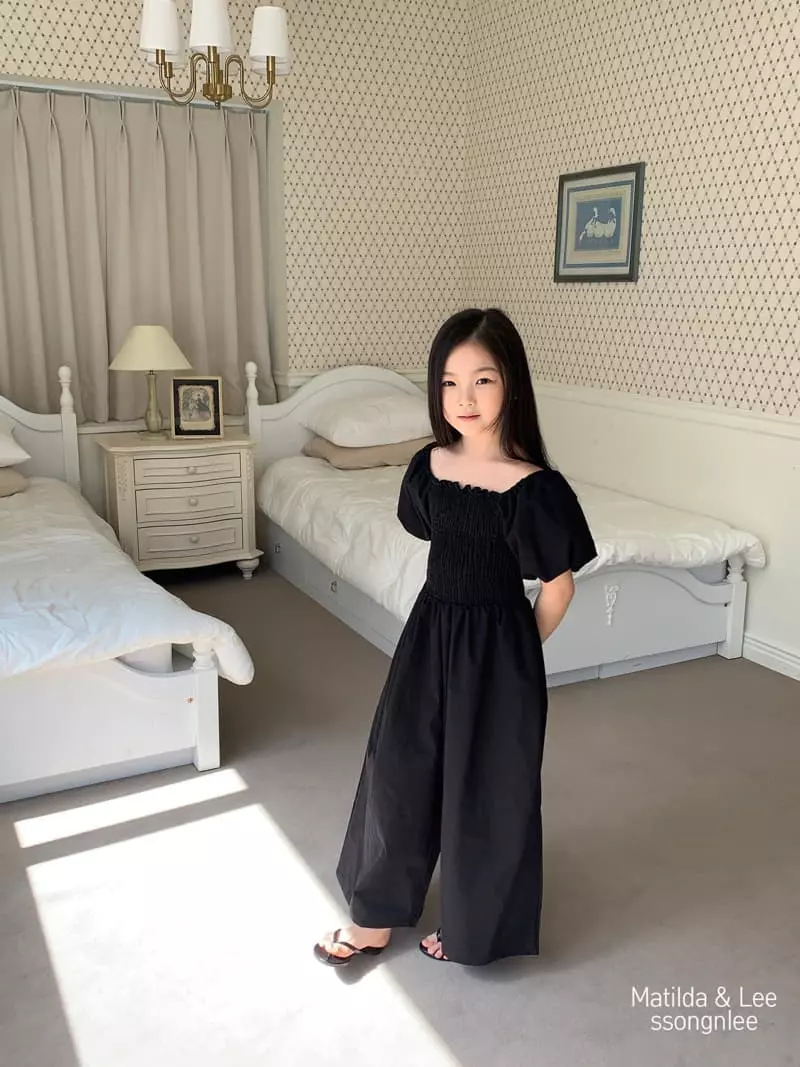 Matilda & Lee - Korean Children Fashion - #discoveringself - Smocked Jumpsuit - 2