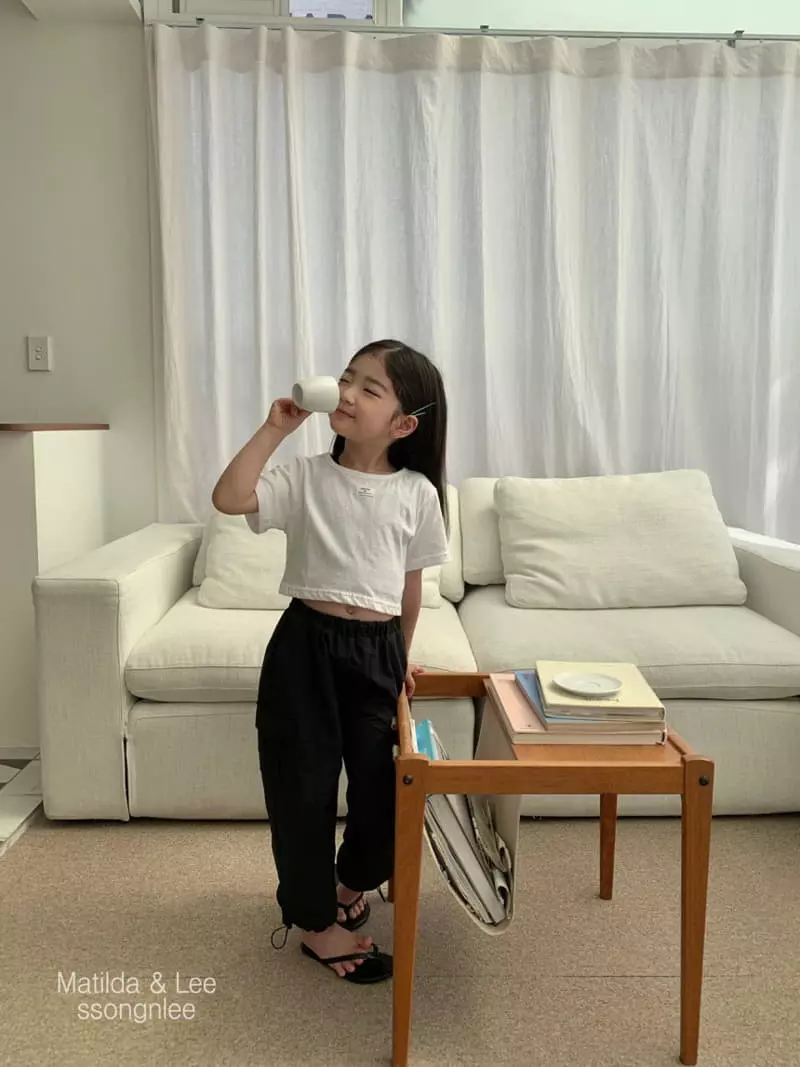 Matilda & Lee - Korean Children Fashion - #discoveringself - BY Back Slit Crop Tee - 7