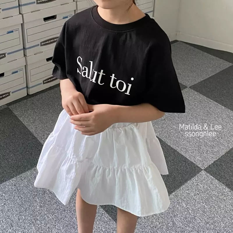 Matilda & Lee - Korean Children Fashion - #discoveringself - String Skirt Pants - 6