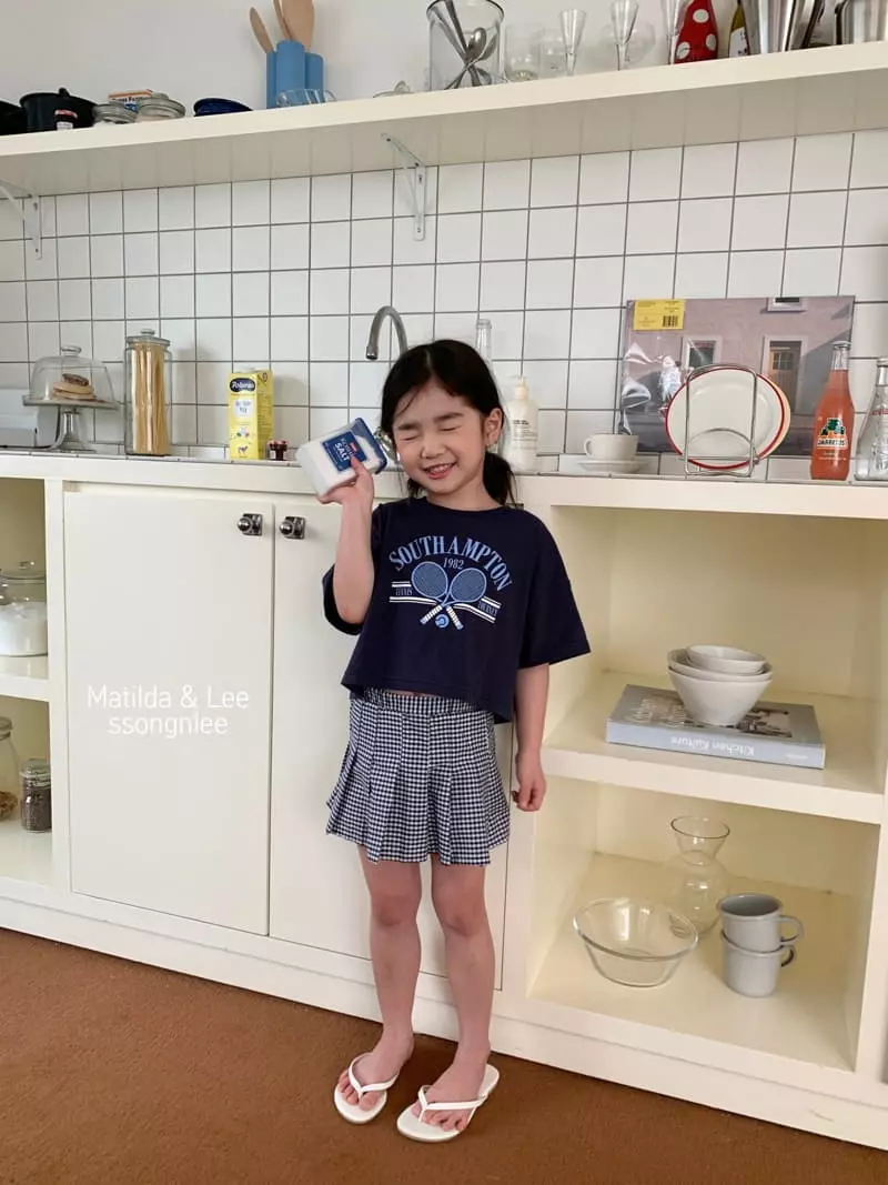 Matilda & Lee - Korean Children Fashion - #fashionkids - 1982 Tennis Skirt Top Bottom Set - 11