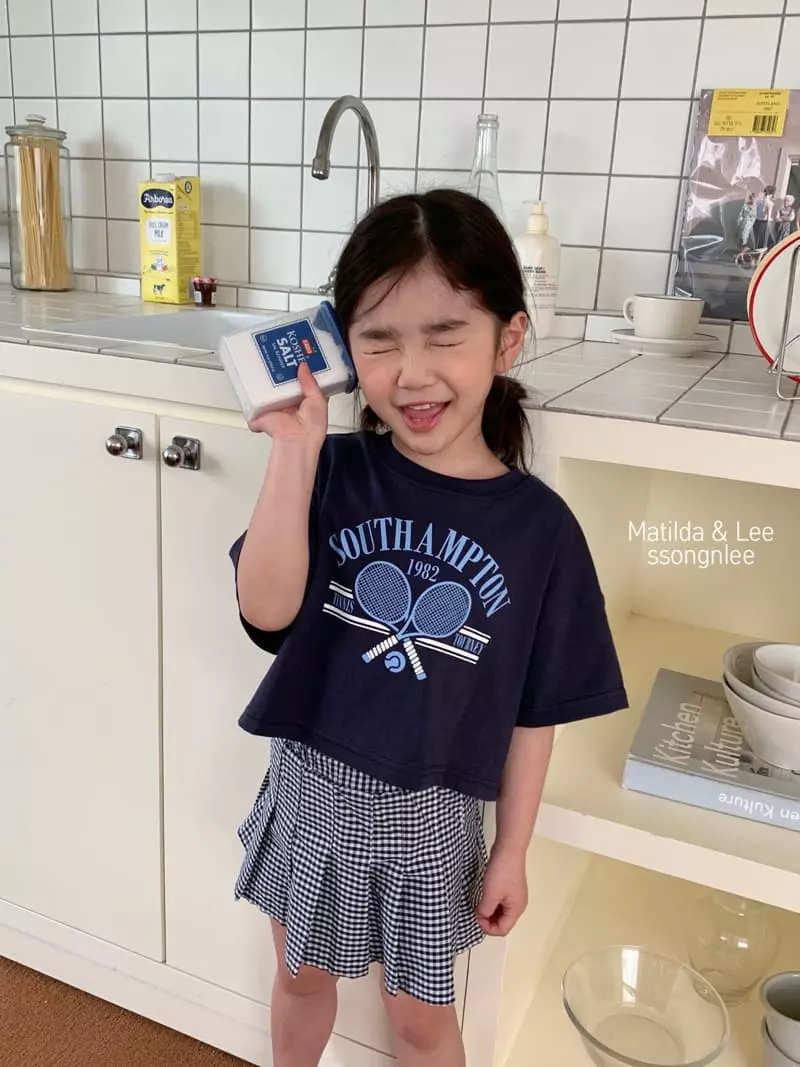 Matilda & Lee - Korean Children Fashion - #kidsshorts - 1982 Tennis Skirt Top Bottom Set - 12