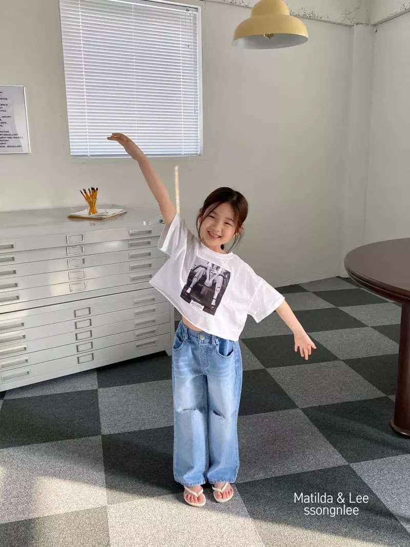 Matilda & Lee - Korean Children Fashion - #kidsshorts - Junsa Crop Tee - 10