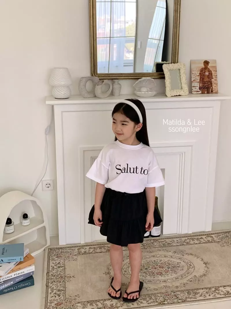 Matilda & Lee - Korean Children Fashion - #kidsshorts - String Skirt Pants - 8