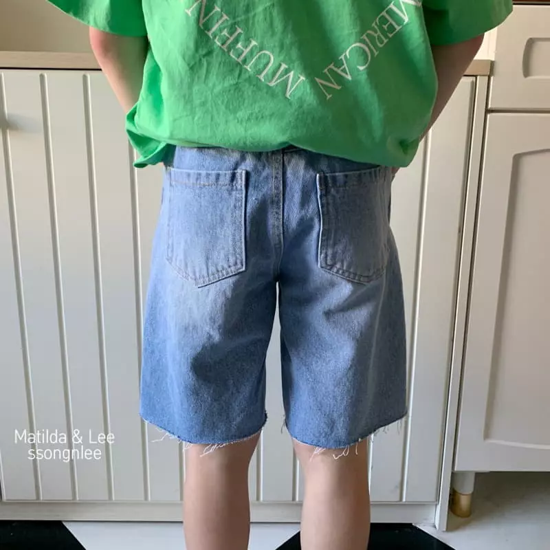 Matilda & Lee - Korean Children Fashion - #kidzfashiontrend - 5 Denim Shorts - 6