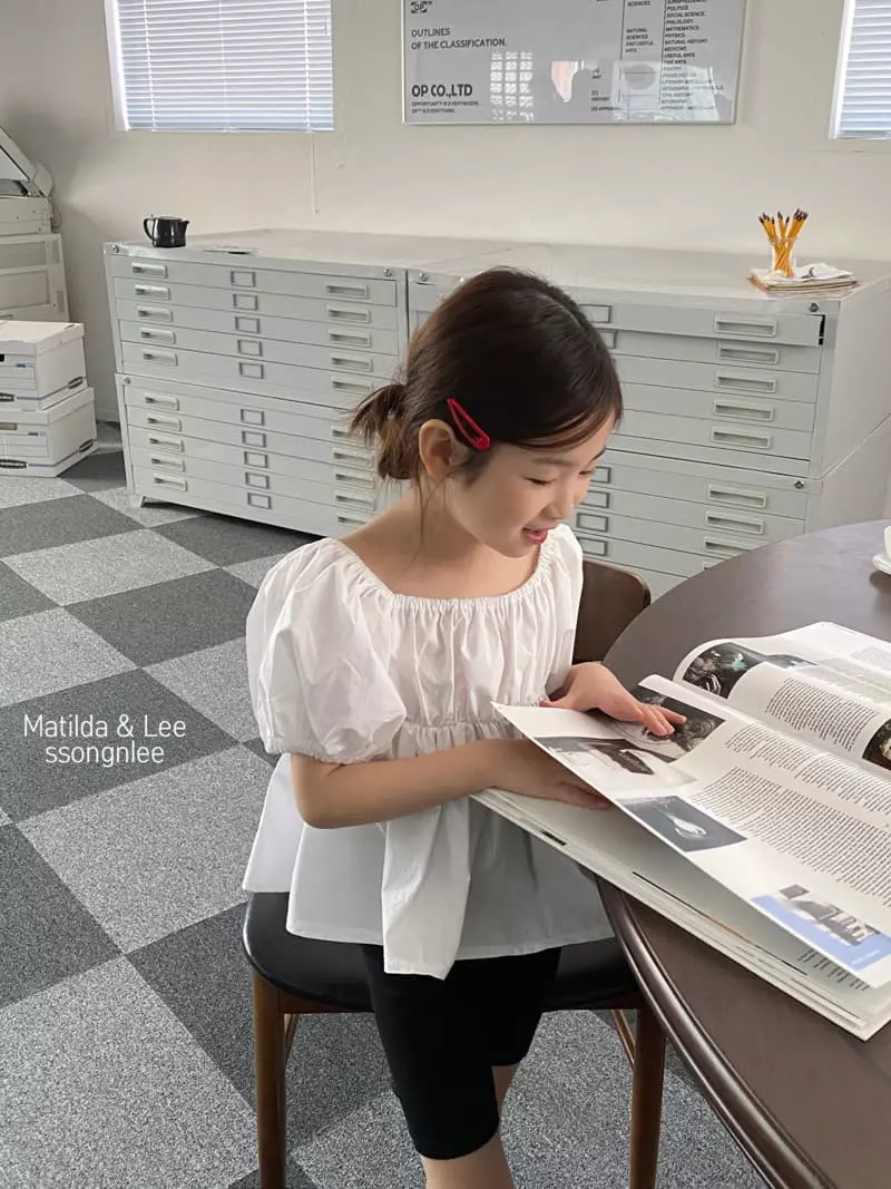Matilda & Lee - Korean Children Fashion - #littlefashionista - Shirring Blouse - 2