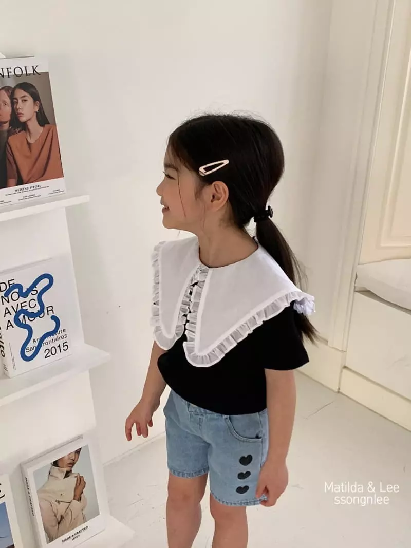 Matilda & Lee - Korean Children Fashion - #magicofchildhood - Heart Jeans - 8