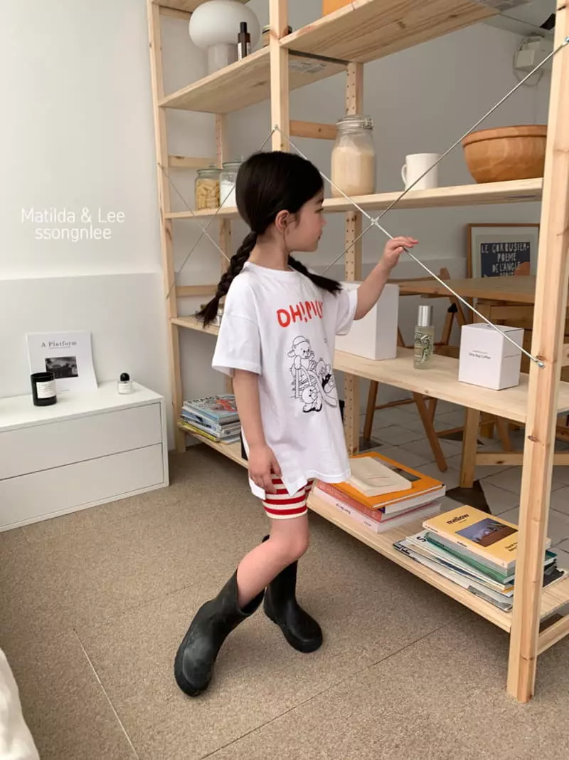 Matilda & Lee - Korean Children Fashion - #magicofchildhood - Stripes Leggings - 5